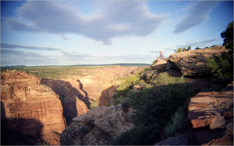 vacattion 1992 pagosa lake powell  north rim -- 135